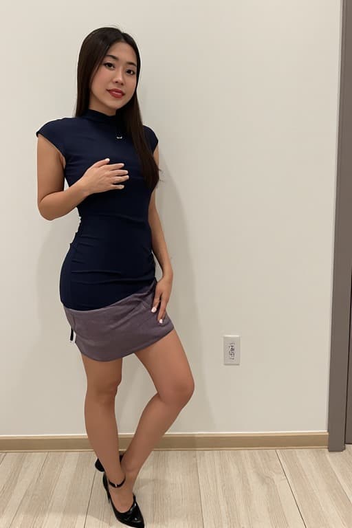 Elegant photo of a female staff member